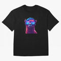 Cyberpunk Llama with Neon Soccer Vibes Oversized T-Shirt Enjoy the Biggest Football Party of FIFA World Cup 2026 for Fans of CR7 and France and Portugal, Bringing Supporter Pride, Iconic Celebrations, Legendary Names and Global Match Day Energy;