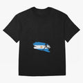 Argentina 2026 ¨C Muchachos ¨C Rumbo a la Cuarta en USA 2026 Oversized T-Shirt Bring Retro Soccer Energy to Global Football Passion for FIFA World Cup 2026 Group Stage, Driven by Messi and Cristiano Ronaldo, Argentina, France and Brazil, Goal