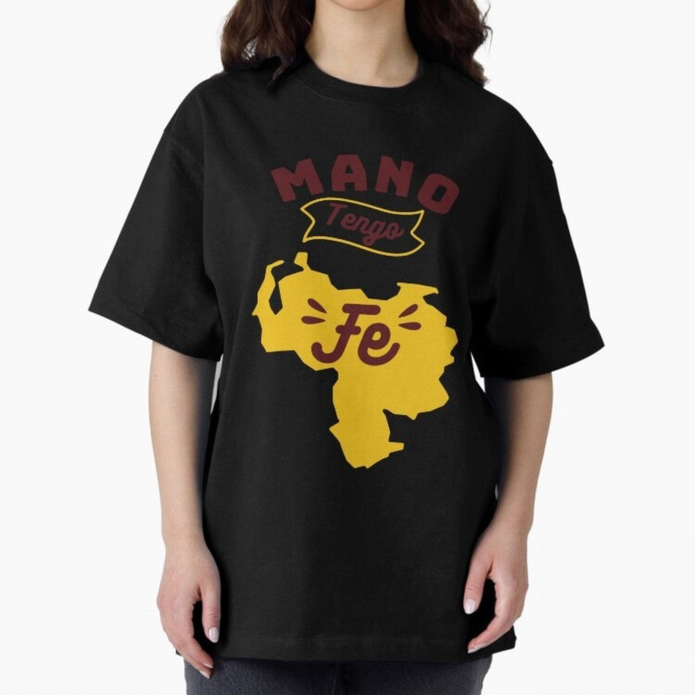 HAND I HAVE FAITH Oversized T-Shirt Keep the Match Day Mood of Global Football Passion for FIFA World Cup 2026 Group Stage, Built around Messi, Neymar and Mbappe, England and Germany, Goal Celebration Energy, Supporter Heritage, Football Icons and