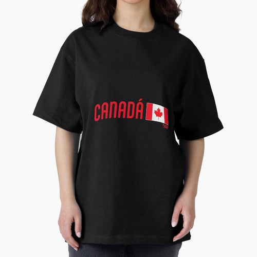 2026 Canada Soccer Fan World Cup Oversized T-Shirt Join FIFA World Cup 2026 Group Stage Built around CR7, Spain and Netherlands Energy, Stadium Chants, National Pride, Trophy Dreams and Unforgettable Football Memories; Ideal for Football Dads,
