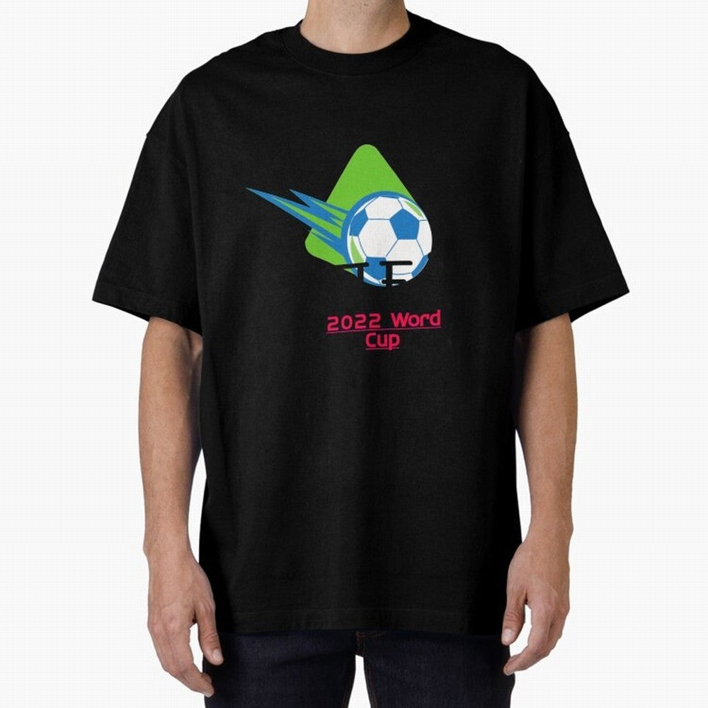 FIFA 2022 FOOTBALL WORLD CUP Upcoming World Cup design Oversized T-Shirt Bring World Football Passion into FIFA World Cup 2026 USA Canada Mexico Spirit, Capturing Brazil, Neymar, Champion Mindset, Group Stage Buzz, Knockout Tension and Passionate