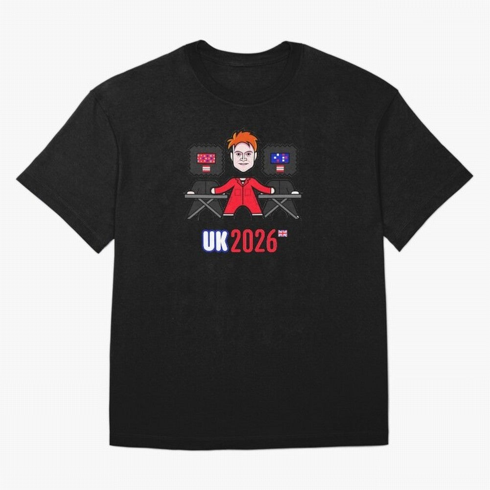 United Kingdom 2026 Oversized T-Shirt Relive Legendary Nights from Match Day Hype around FIFA World Cup 2026, Messi, Germany, Championship Spirit, Famous Goals, Roaring Crowds and International Football Unity; Created for Match Day Parties, Soccer