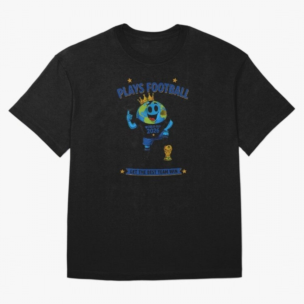 Soccer Oversized T-Shirt Join Supporters Worldwide for the FIFA World Cup 2026 Journey through Messi, Neymar and Mbappe Highlights, Portugal, Spain and Germany Pride, Goal Celebration Energy, Supporter Heritage, Football Icons and Worldwide