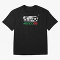 Mexico 86 Logo Tribute ¨C Retro Soccer World Cup Inspired Graphic | Vintage Mexican Football Art | Ruben Santiago Creative Oversized T-Shirt Keep Football History Alive during the FIFA World Cup 2026 Group Stage Journey through Neymar Highlights,
