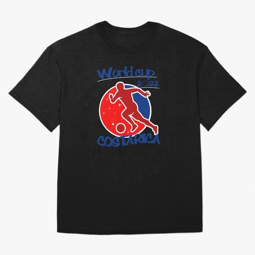 Costa Rica World Cup 2022 Oversized T-Shirt Live the Energy of Match Day Hype around FIFA World Cup 2026, Cristiano Ronaldo, Haaland and CR7, England, Global Supporter Spirit, Legendary Goals, National Colors and Tournament Celebration; Perfect for