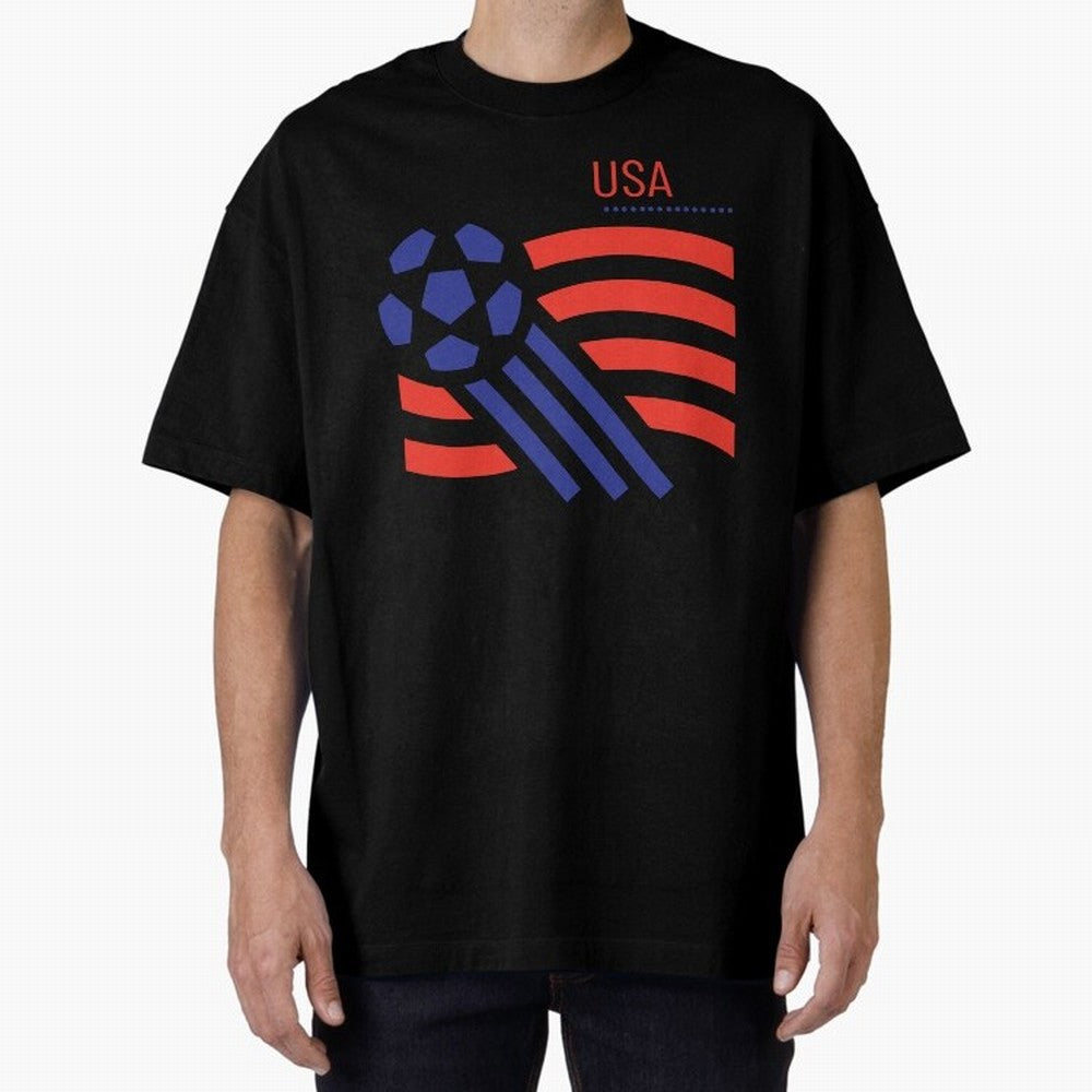 USA Soccer 2026 -Fan Design Oversized T-Shirt Feel the Heartbeat of FIFA World Cup 2026 Group Stage for Fans of Haaland and England and Germany, Bringing Football Passion, Legendary Performances, Festival Vibes and Supporter Community; Created for
