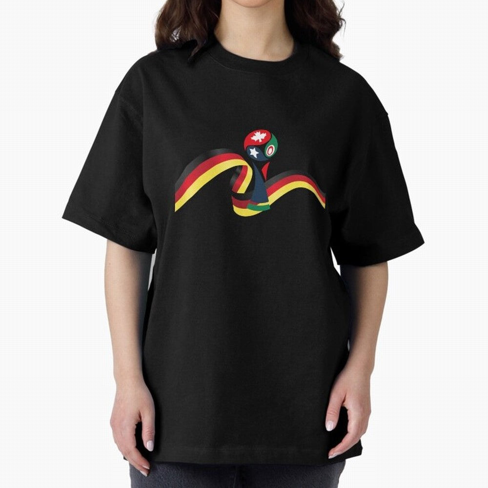 World Cup 2026 Team Germany Oversized T-Shirt Show Love for Legendary Goals in FIFA World Cup 2026 USA Canada Mexico Spirit, Inspired by Brazil, Portugal and Argentina, Messi and Cristiano Ronaldo, Match Day Excitement, Supporter Culture, Golden