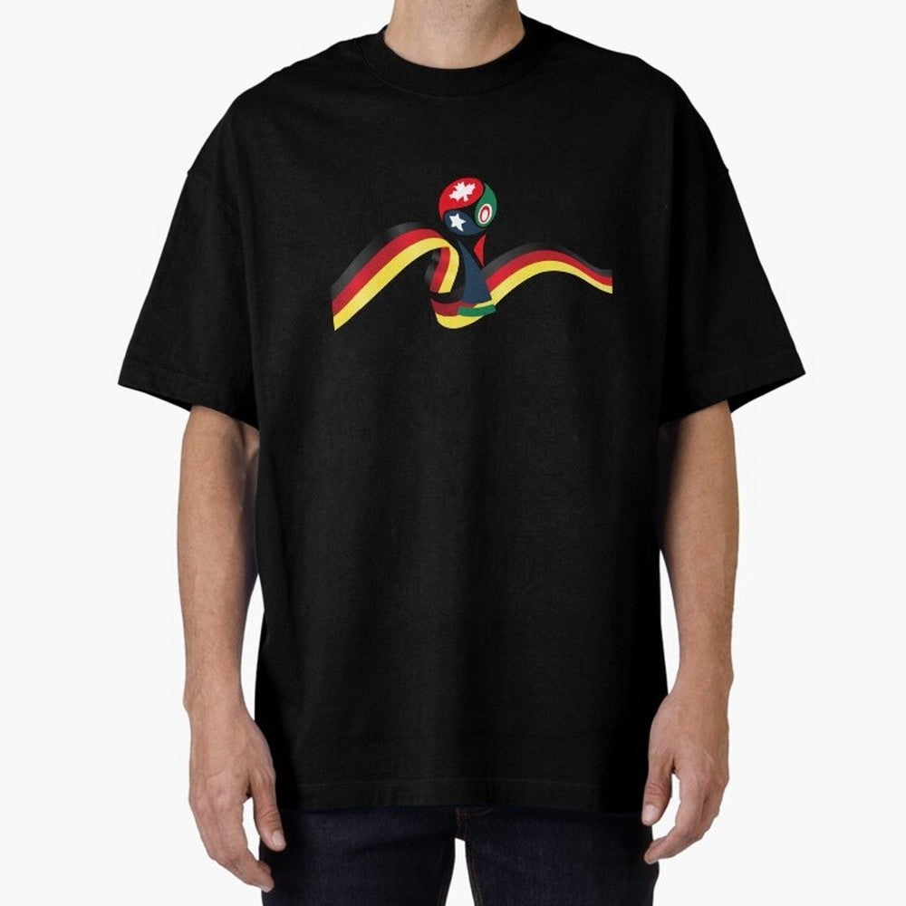 World Cup 2026 Team Germany Oversized T-Shirt Show Love for Legendary Goals in FIFA World Cup 2026 USA Canada Mexico Spirit, Inspired by Brazil, Portugal and Argentina, Messi and Cristiano Ronaldo, Match Day Excitement, Supporter Culture, Golden